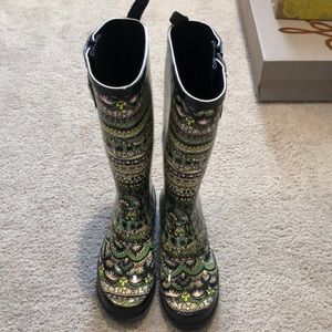 tall rain boots
